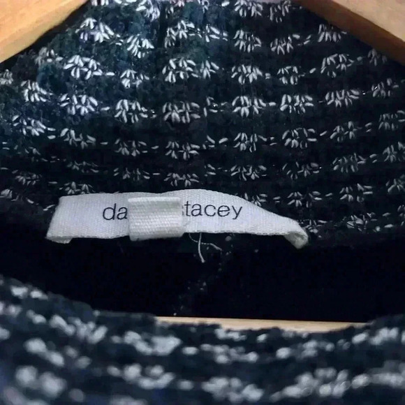 Designer Brand Dagg and Stacey  Cropped Mock Turtleneck Sweater Size Lg - Picture 2 of 8